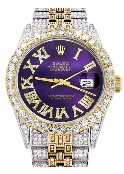 iced out rolex for cheap